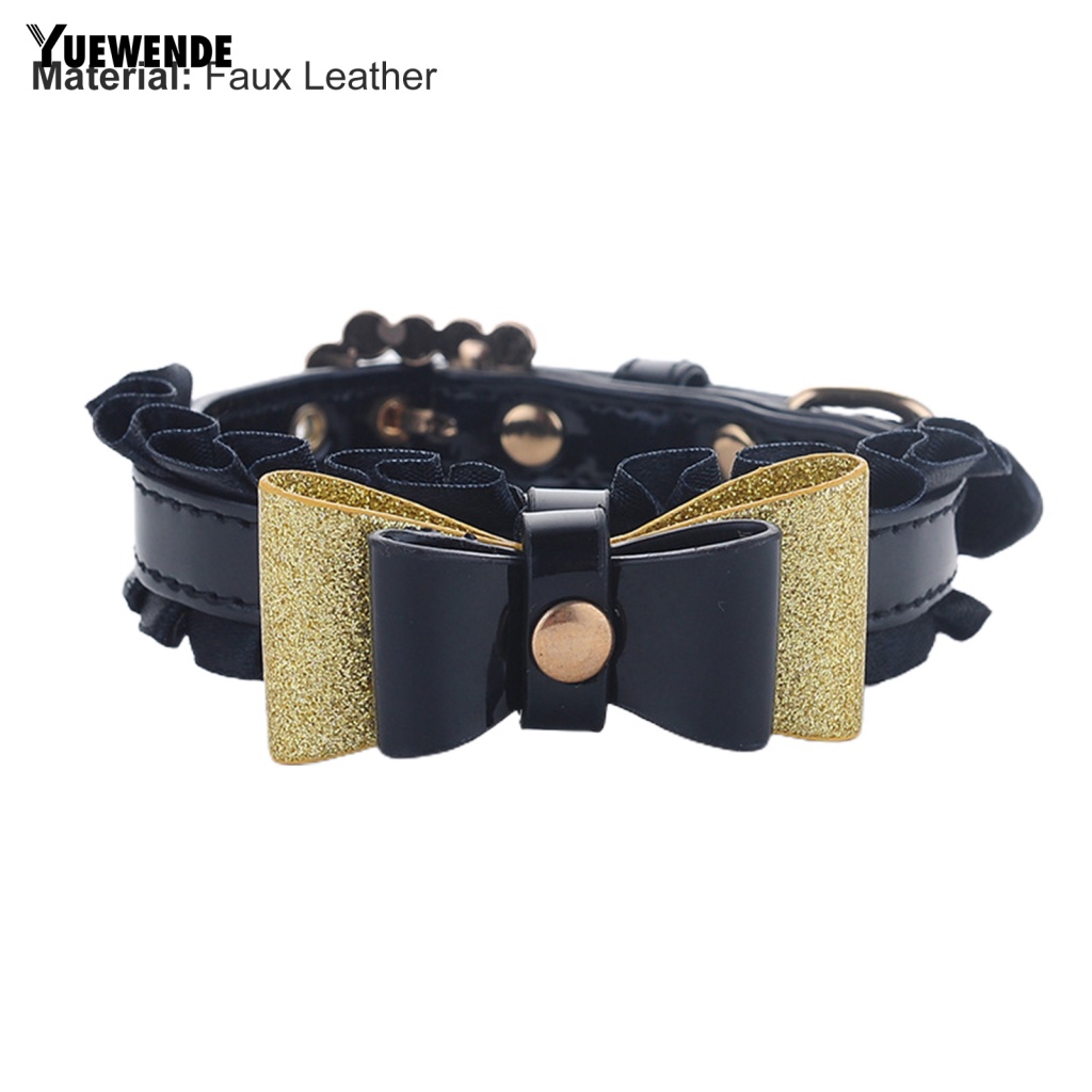 Ye.b Vòng Cổ Màu Đen Tinh Tế Phù Hợp Với Mọi Mùa Dành Cho Mèo