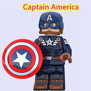 Mô Hình Lắp Ráp Nhân Vật Captain America Mini