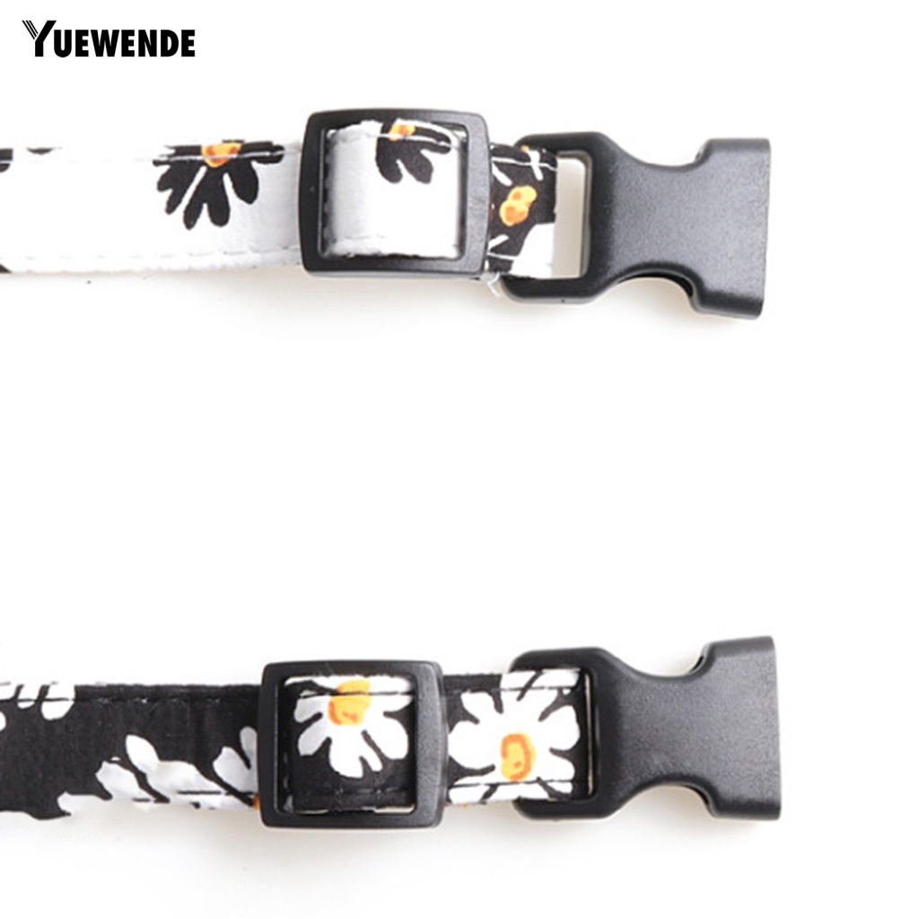 Vòng Cổ Thú Cưng Họa Tiết Hoa Dễ Thương