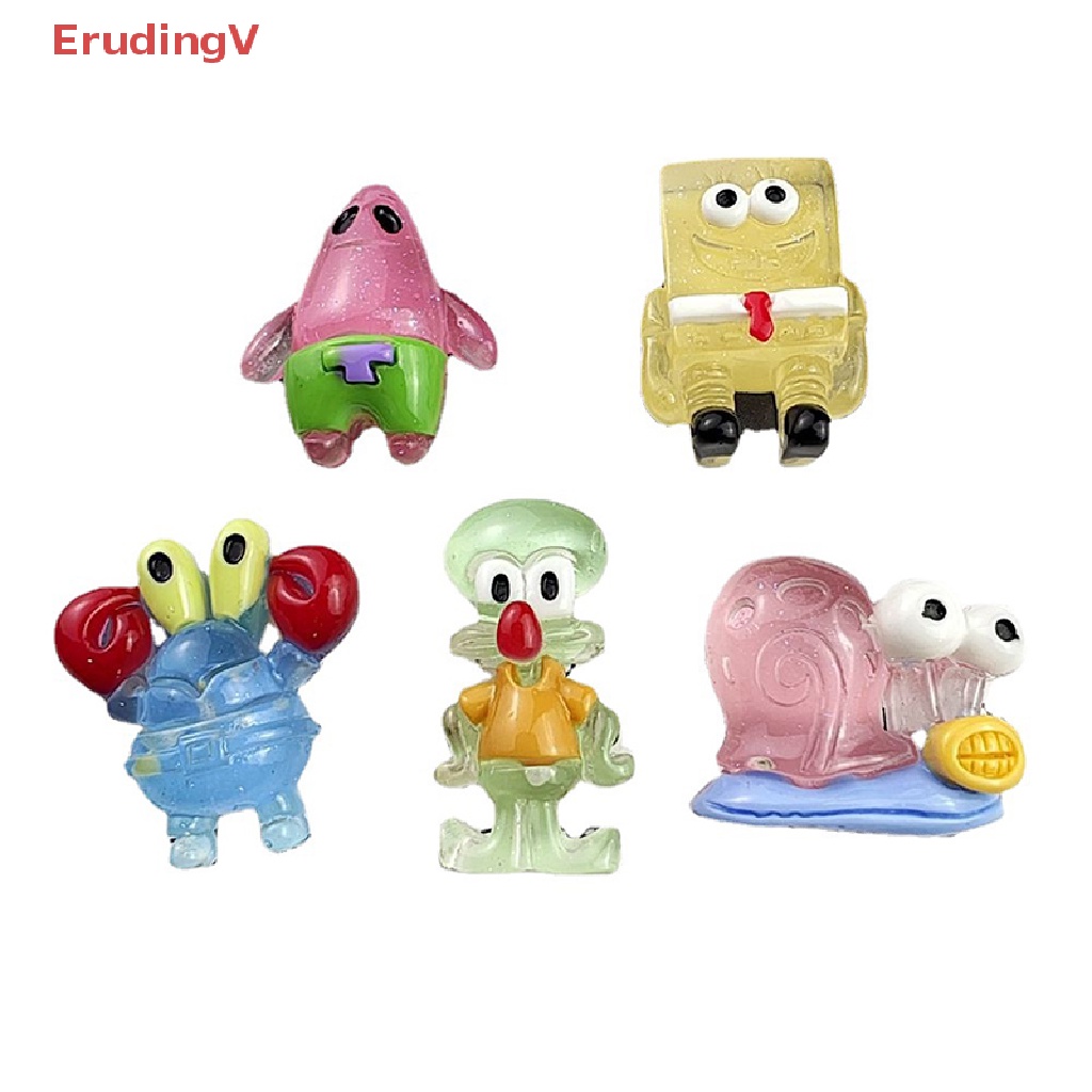 Set 2 Vòng cổ / Móc Khóa Mặt Nhựa Resin Phát Quang Hình Hoạt Hình Vui Nhộn