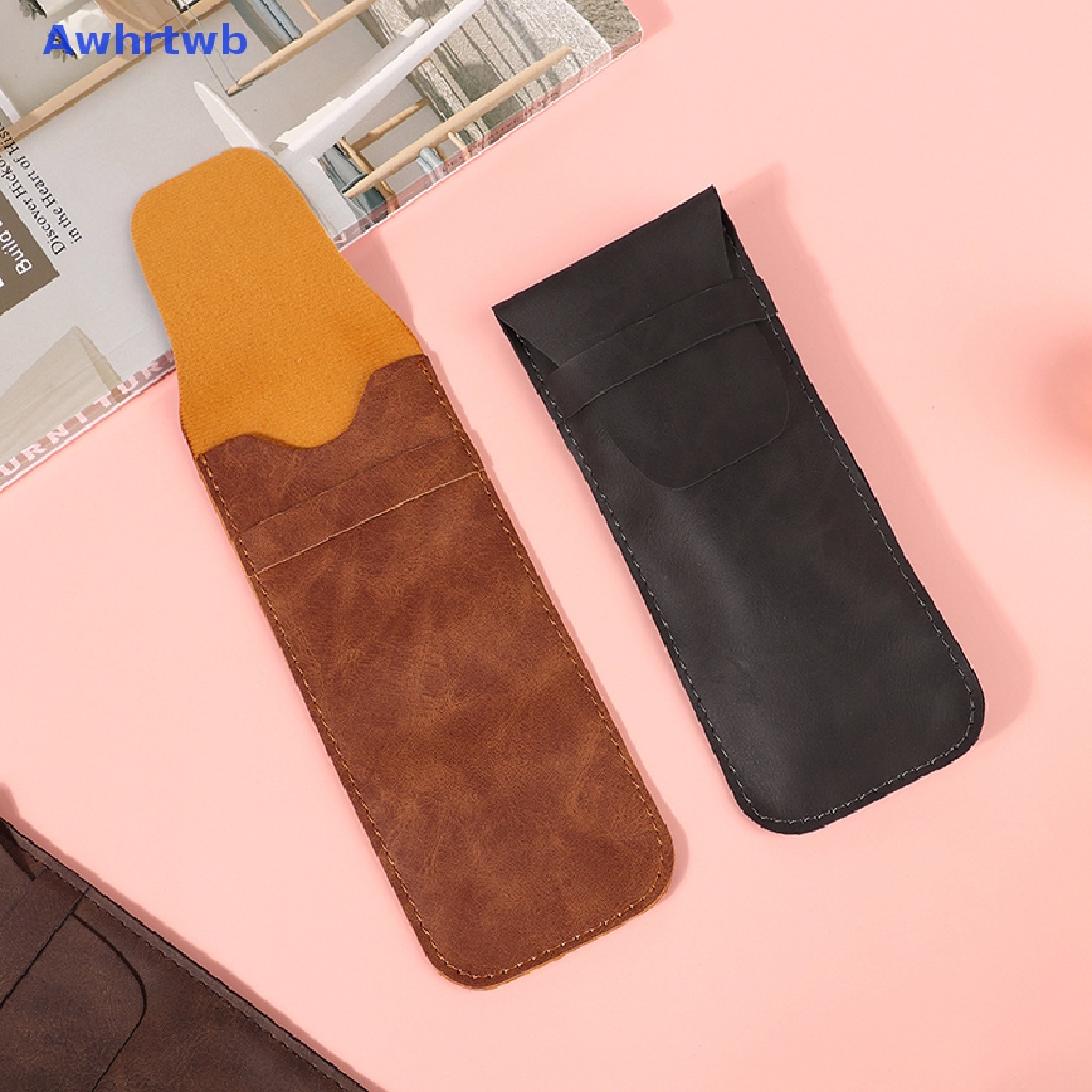 Túi Đựng Bút Bằng Da PU Phong Cách Cổ Điển Cho Đi Học / Du Lịch Mới