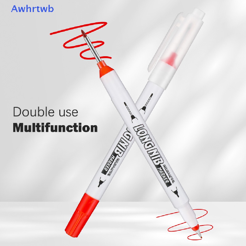 Bút Đánh Dấu Hai Đầu Lỗ Sâu Bằng Kim Loại 20mm Dành Cho Làm Mộc / Phòng Tắm Mới