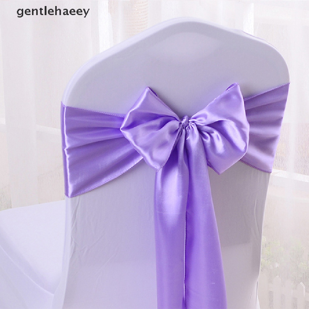 Vỏ Bọc Ghế Thắt Nơ Sa Sash Nhiều Màu Chất Lượng Cao Trang Trí Tiệc Cưới / Sinh Nhật / Khách Sạn