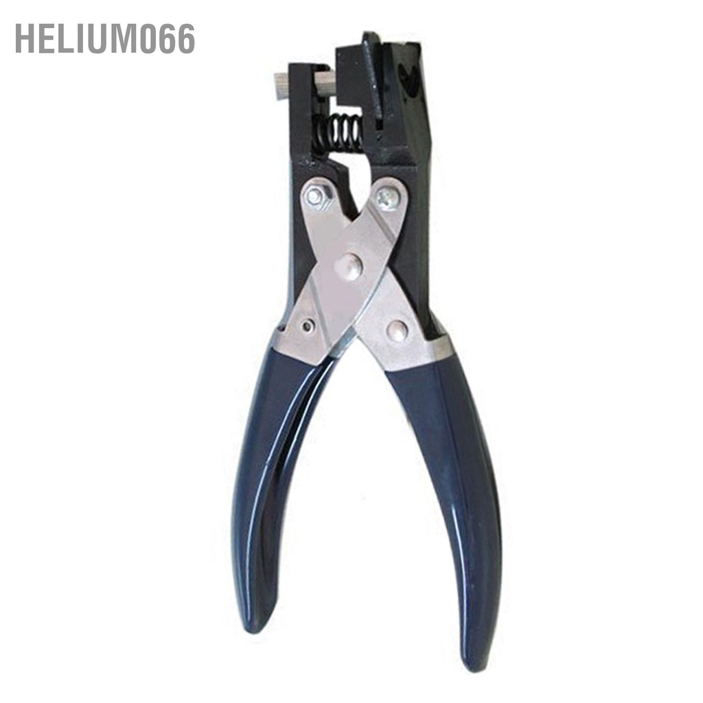 Helium066 Kìm bấm lỗ khe cắm thẻ cầm tay bằng kim loại tròn cho nhôm PVC