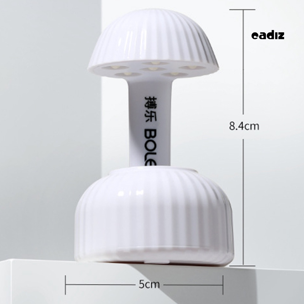 1 Bộ Máy Hong Khô Sơn Móng Tay 6 Đèn Hình Nấm Mini Chuyên Dụng Cho Salon