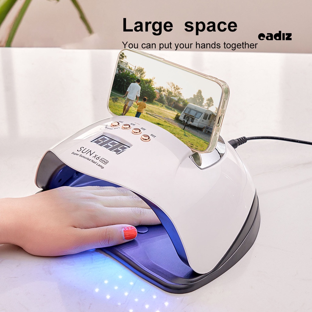 1 Bộ Đèn Led 66 Bóng 260W Cảm Biến Tự Động Nhanh Khô Phích Cắm EU Chuyên Dụng Cho Làm Móng Nghệ Thuật