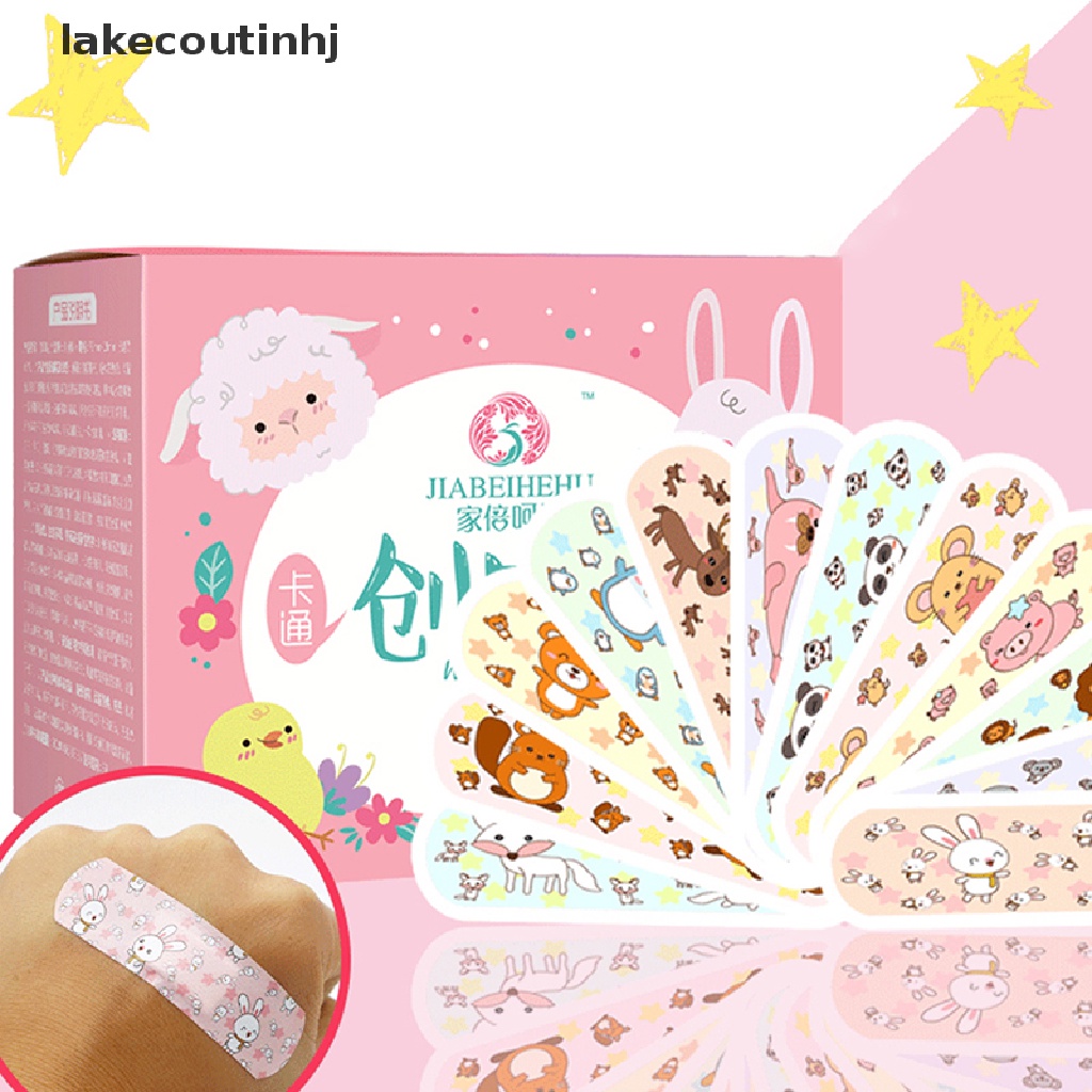 Set 120 Băng Cá Nhân Thoáng Khí Chống Nước Hoạt Hình