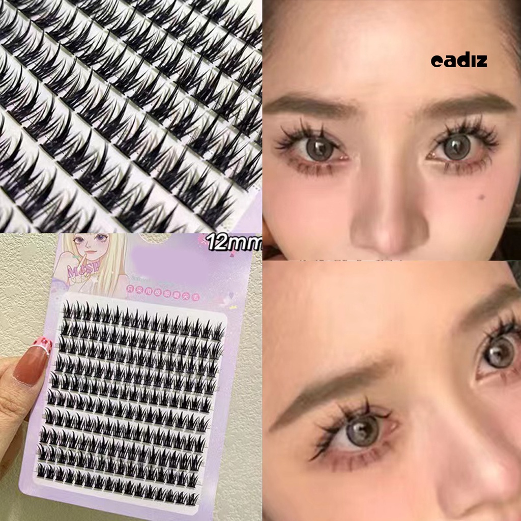 1 Hộp Lông Mi Giả 9 / 10 / 11 / 12 / 13mm Cong Dày Siêu Mềm Tự Nhiên Cho Nữ