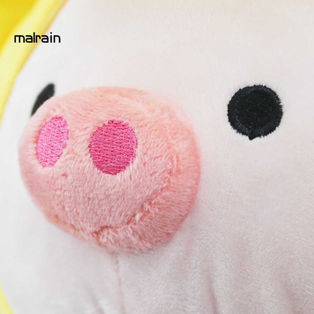 Túi Đựng Khăn Giấy Dạng Treo Hình Chú Heo Bông Siêu Mềm Cho Văn Phòng / Xe Hơi