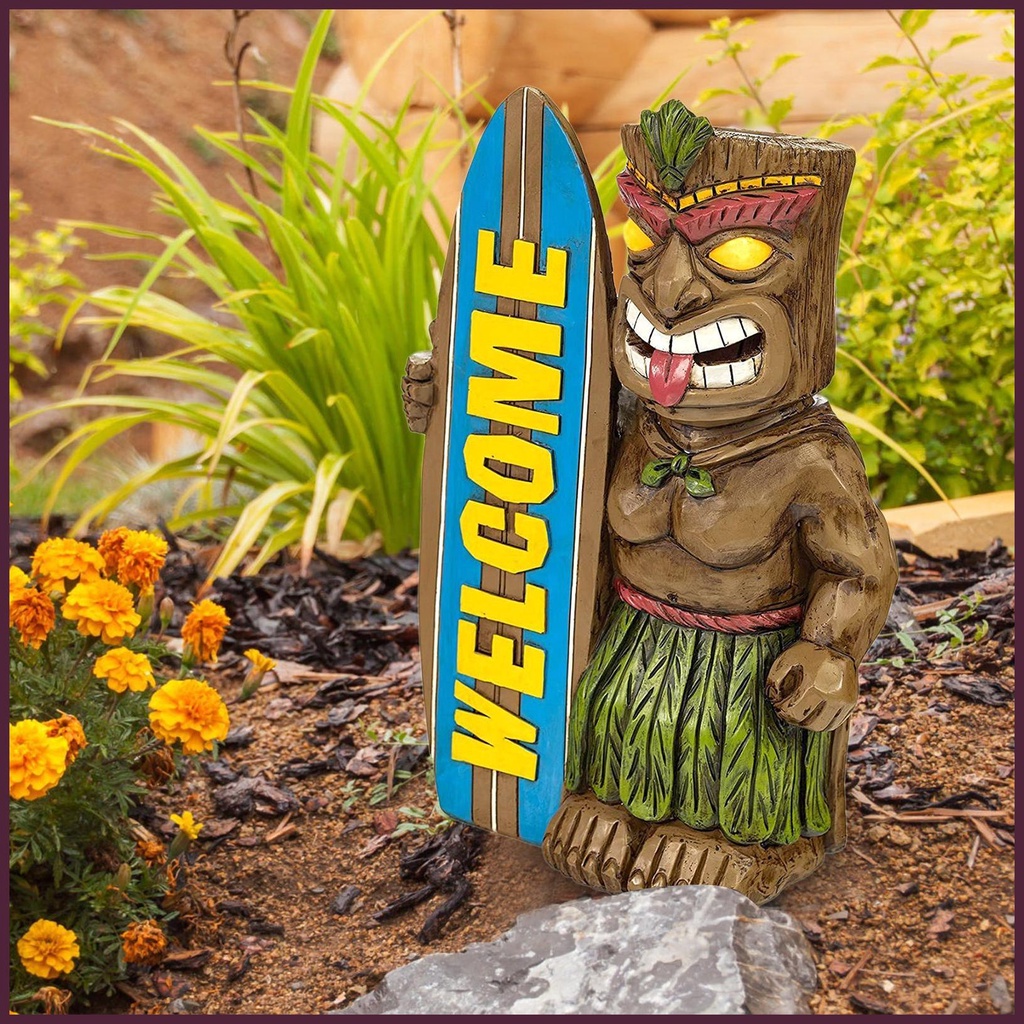 Mô Hình Tượng Totem Bằng Nhựa Resin Chống Nước Trang Trí Sân Vườn / Tiệc Sinh Nhật