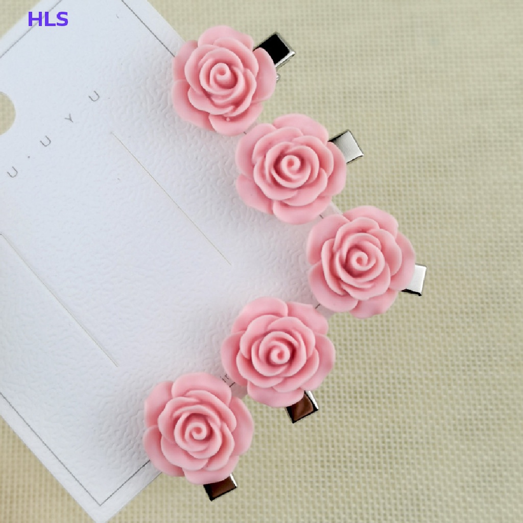 Set 5 Kẹp Tóc Nơ Nhỏ Xinh Xắn Thời Trang Cho Nữ