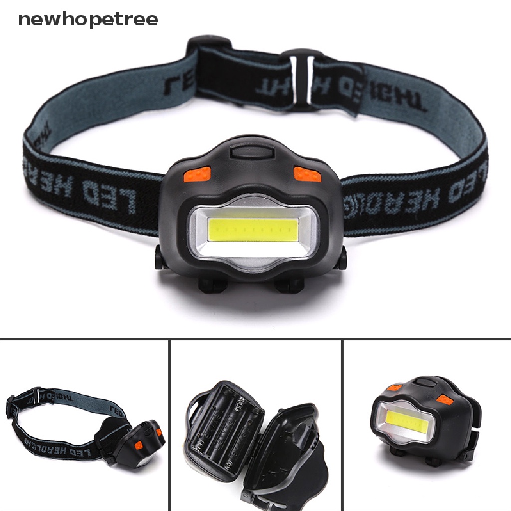 Đèn Pin Đeo Trán Bóng Led Dùng Đi Cắm Trại / Câu Cá Tiện Lợi