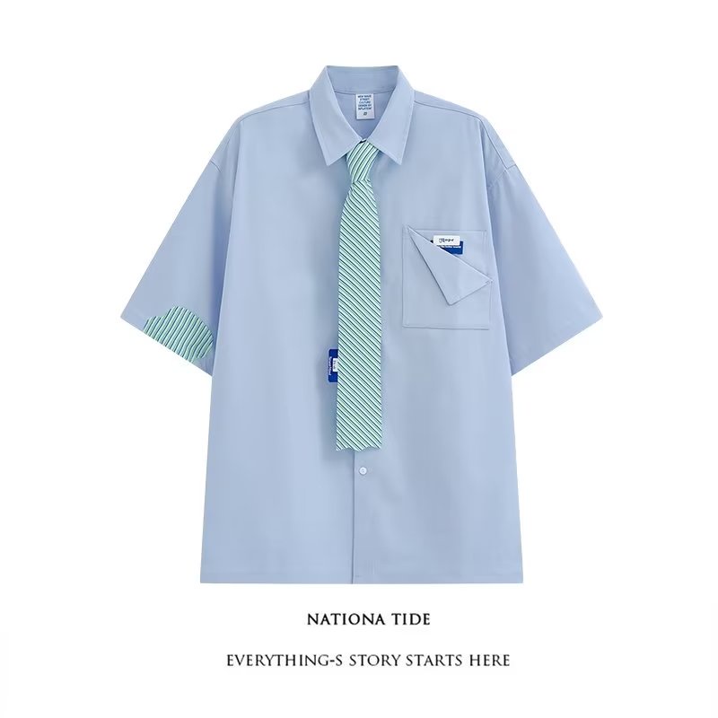 Áo Thun Ngắn Tay Dáng Rộng In Chữ Phong Cách Đường Phố Cá Tính Cho Nam Nữ