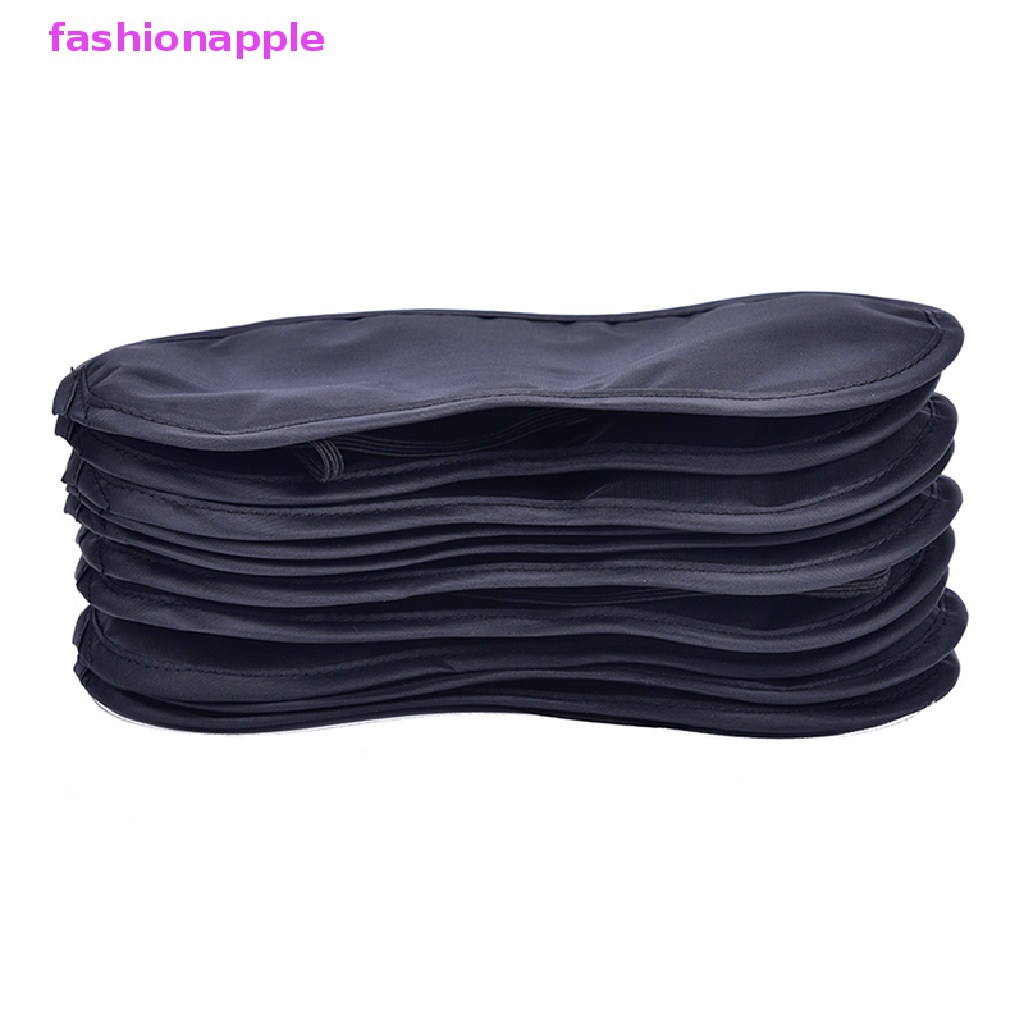 Bộ 10 Miếng Bịt Mắt Ngủ Màu Đen Tiện Dụng