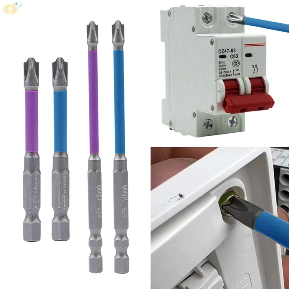 Set 4 Tua Vít Nam Châm 65 / 110mm Chuyên Dụng Cho Thợ Điện FPH2 Mới