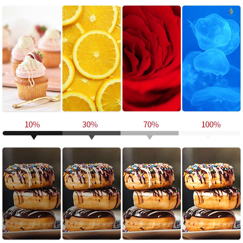 Set 2 Đèn LED USB 5600K + 2 Giá Đỡ Ba Chân + 2 Đầu Bi Linh Hoạt + 8 Màu Lọc Màu Đỏ / Vàng / Xanh Dương / Trắng Cho Vi