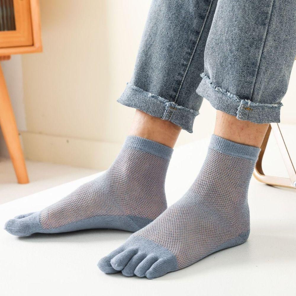 Vớ Cotton Mềm Mại Co Giãn Thoáng Khí Chống Mòn Dành Cho Nam