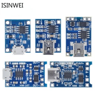 Bảng mạch sạc pin lithium 1a 5v 18650 tp4056 1a li-ion