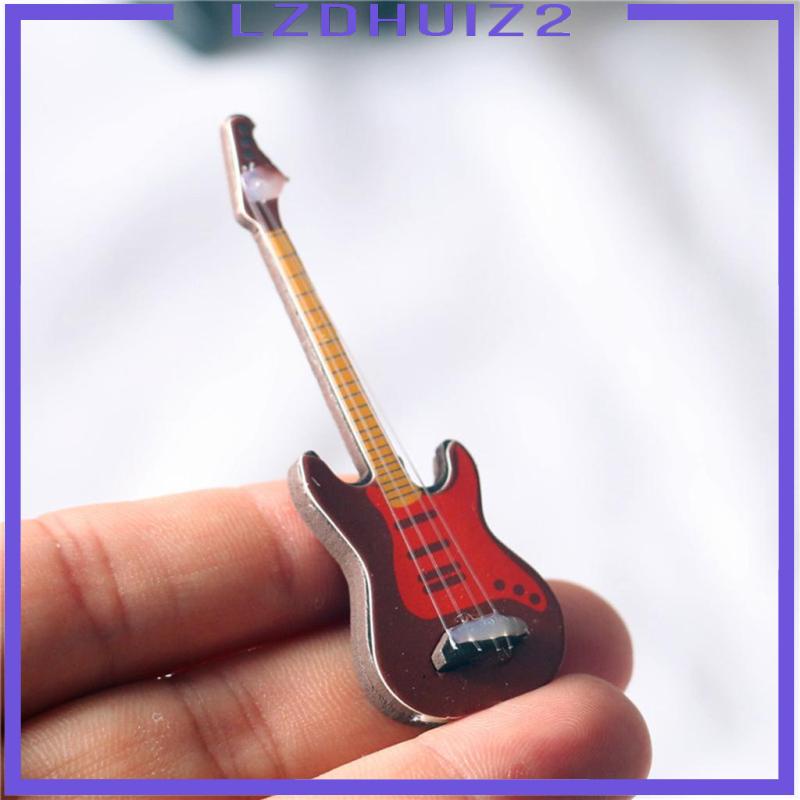 Đàn Guitar Tỉ Lệ 1: 12 Dùng Trang Trí Nhà Búp Bê