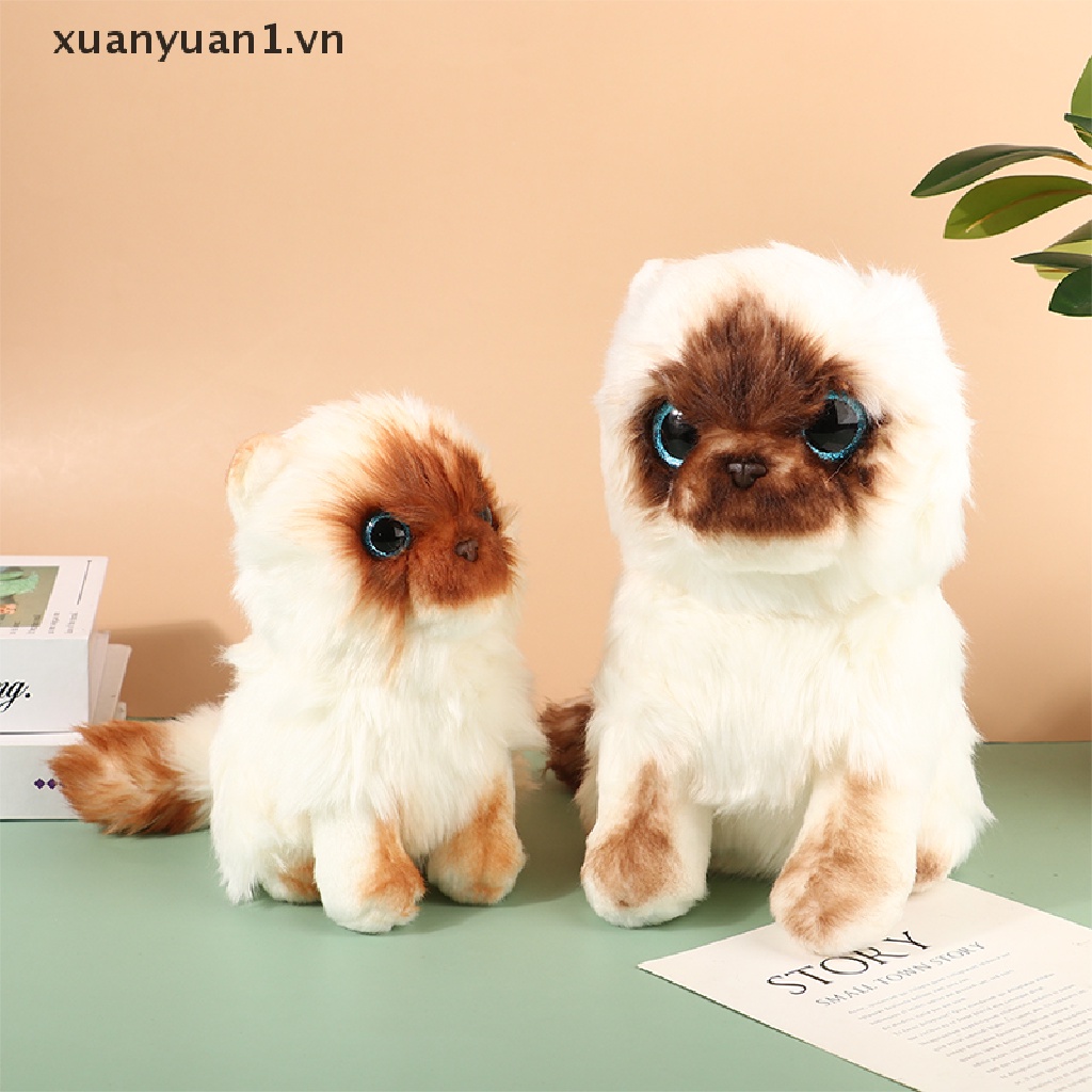 Đồ chơi nhồi bông Hình Mèo Dễ Thương Cho Bé