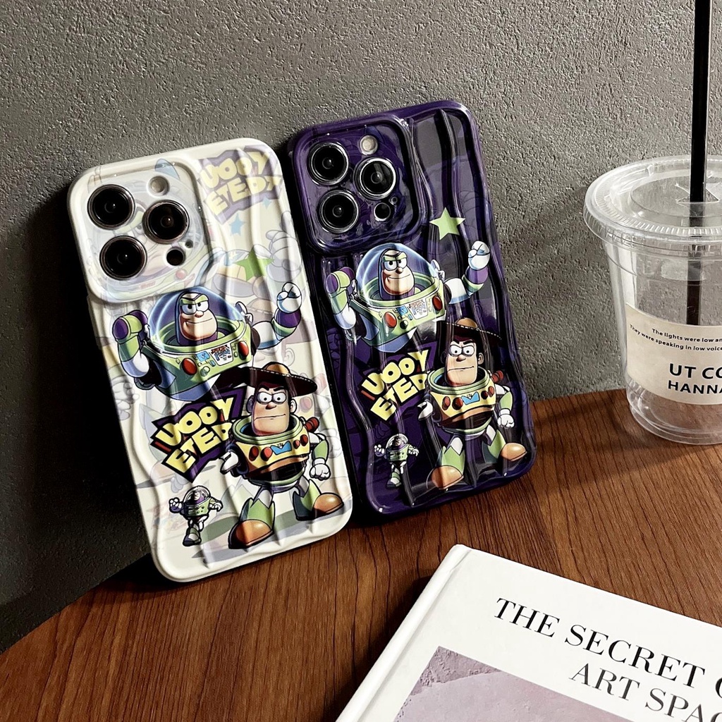 Ốp Điện Thoại Nhựa PC Cứng In Hình Toy Story Bảo Vệ Camera Cho iPhone 13 12 11 14 PRO MAX 14 Plus