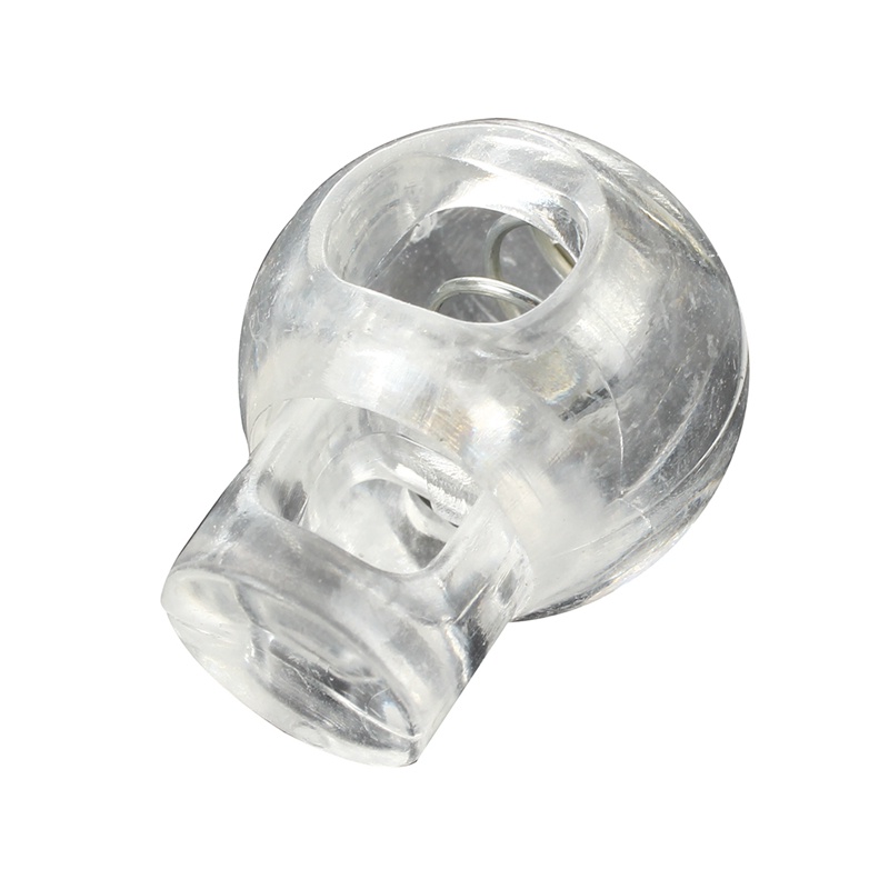 Chuyển đổi bằng nhựa Lò xo Dừng một lỗ Khóa dây 10 chiếc