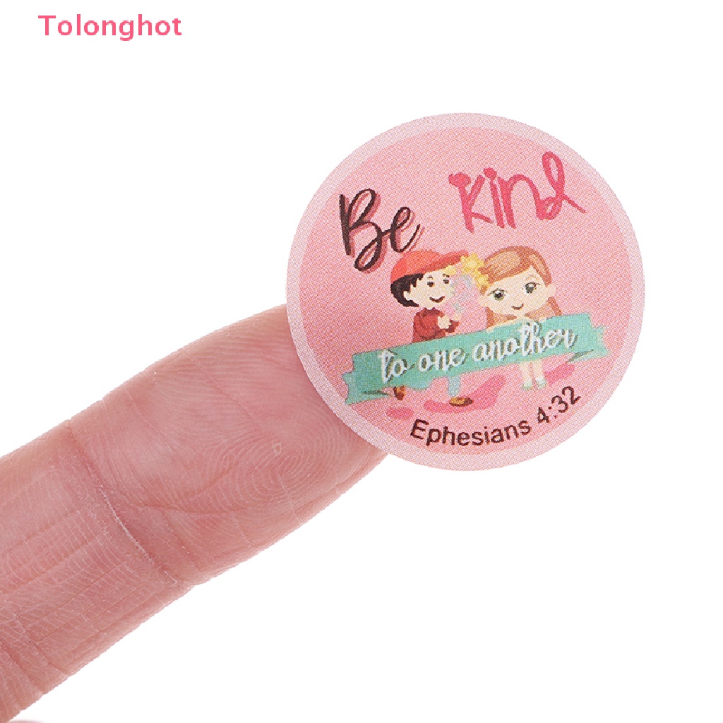 Cuộn 500 Nhãn Dán Trang Trí Đồ Chơi Cho Bé