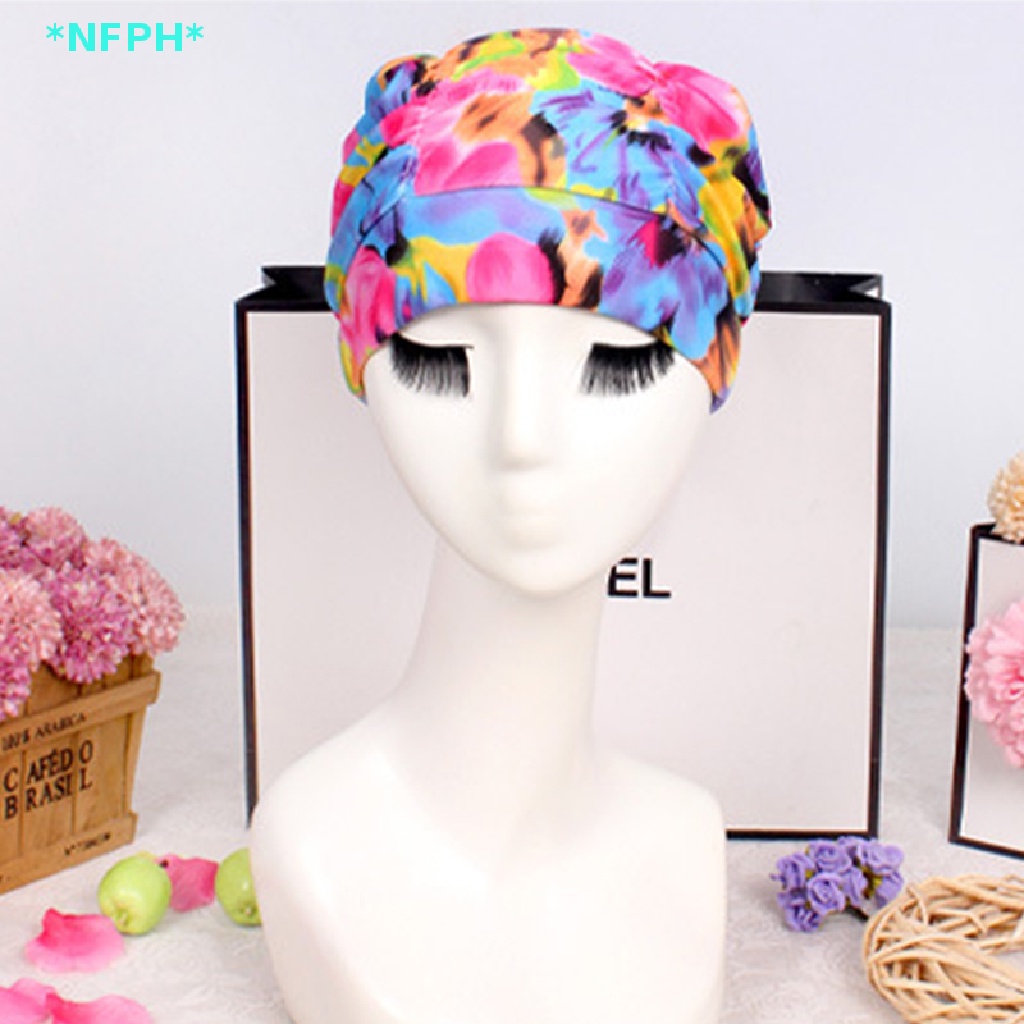 Nfph &gt; Mũ Bơi Co Giãn Kiểu Thể Thao Cho Nữ Mới