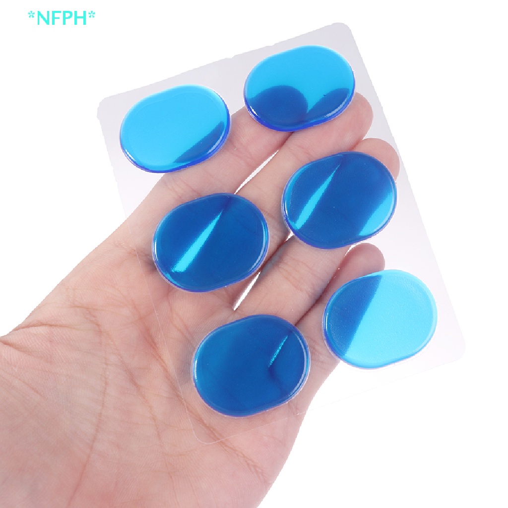 Bộ 6 Miếng Đệm Giảm Âm Bằng Silicone Cho Trống Mới Áo Thun Thiết Kế Mới Năng Động Thời Trang