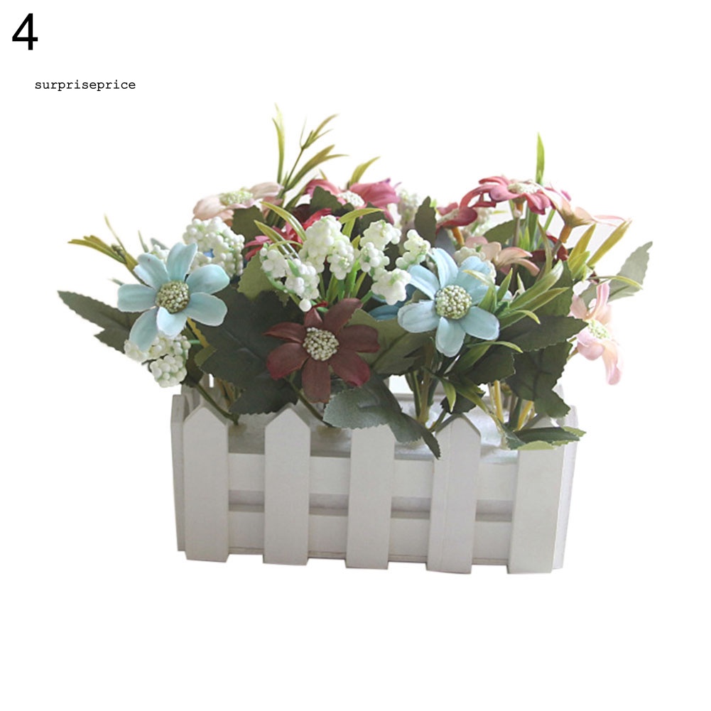 1 Hàng Rào Gỗ Nhân Tạo Để Bàn Trang Trí