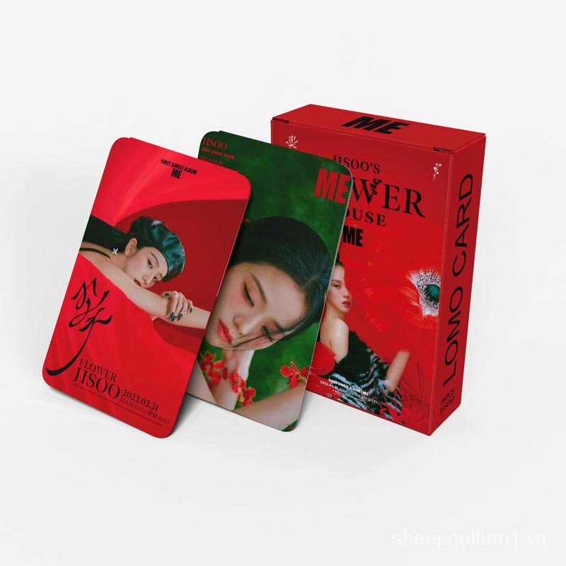 54 Ảnh Thẻ Bộ sưu tầm official photocard bo góc album mới nhất thần tượng tấm ảnh hình nhạc blackpink 3XLV