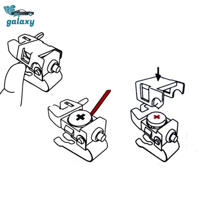 Galaxy Đèn Phanh Xe Đạp Chống Thấm Nước Siêu Sáng