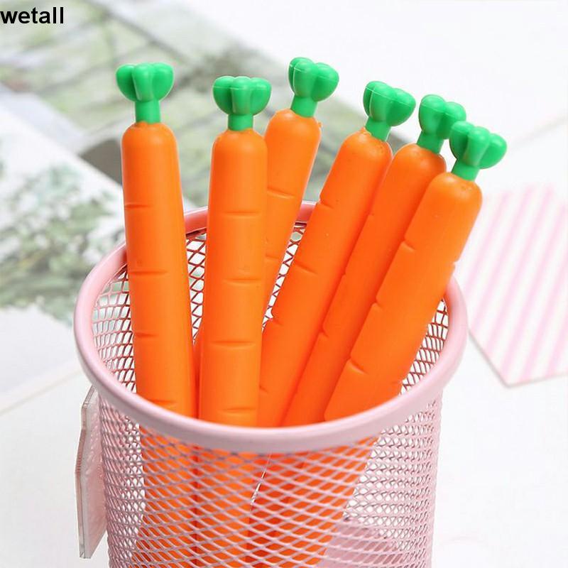 Bút chì kim hình cà rốt dứa, ngô, xương rồng/ Bút chì bấm trái cây cute