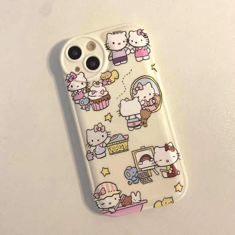 ✅Ốp Điện Thoại Dẻo Trong Suốt Họa Tiết Chú Mèo Dễ Thương Cho Iphonexs Bath plus Play pro / 14KT Apple 7 / / xr1213 / Soft 811 STKG