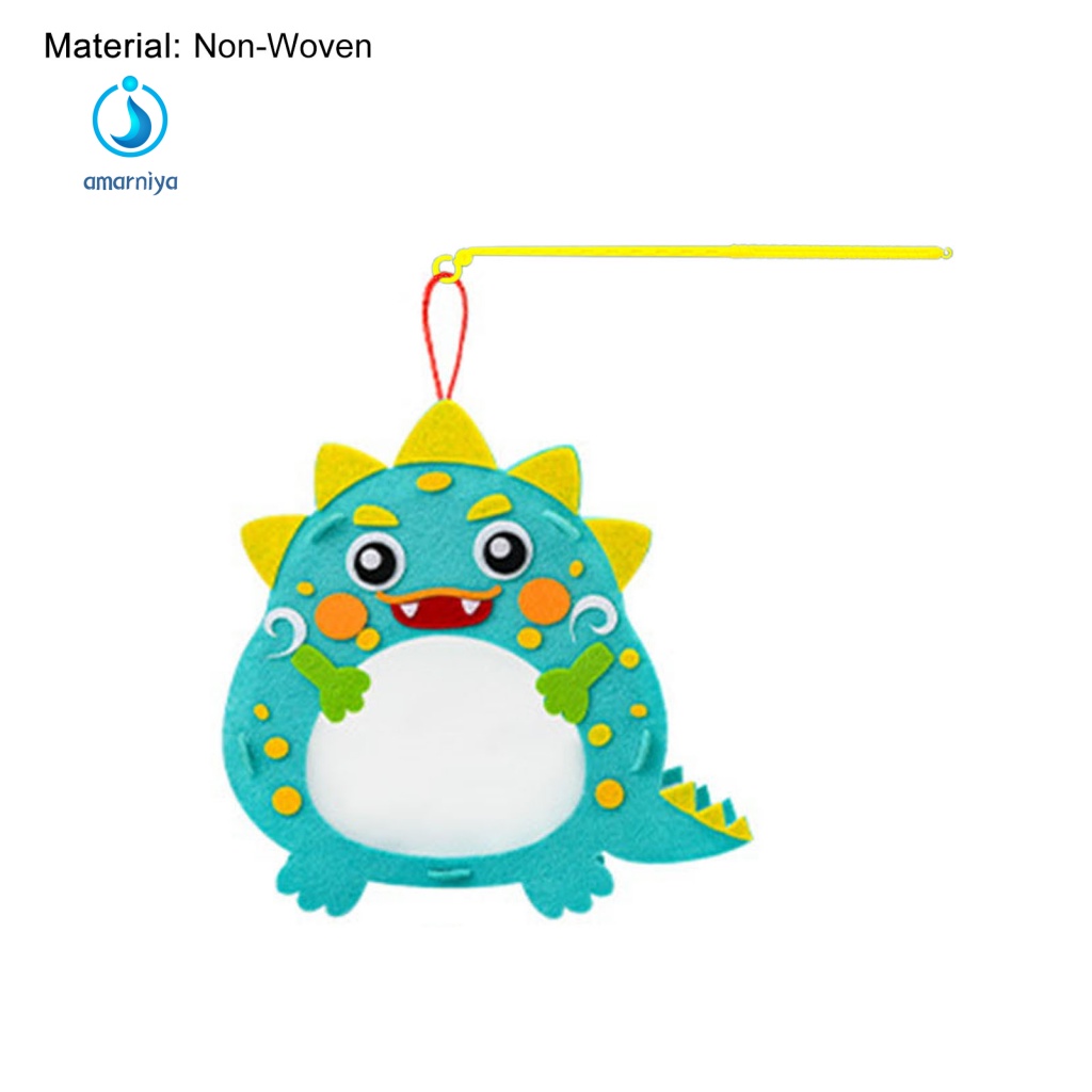 1 Bộ Đèn Lồng Bằng Vải Không Dệt Hình Thú Hoạt Hình Trang Trí Lễ Hội Halloween