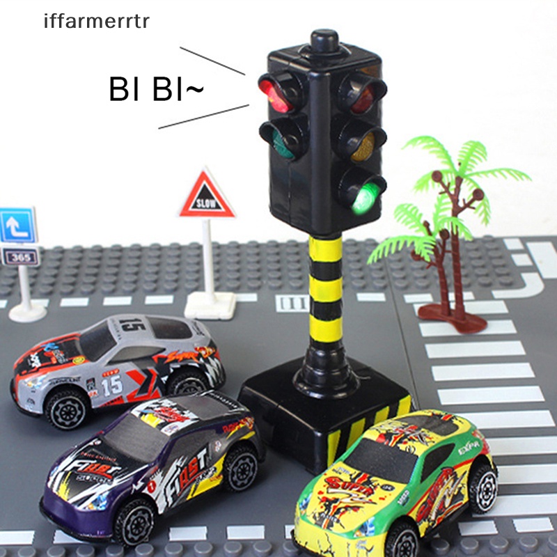 Camera Đồ Chơi Mini Có Đèn LED Và Nhạc Hình Biển Báo Giao Thông Cho Bé