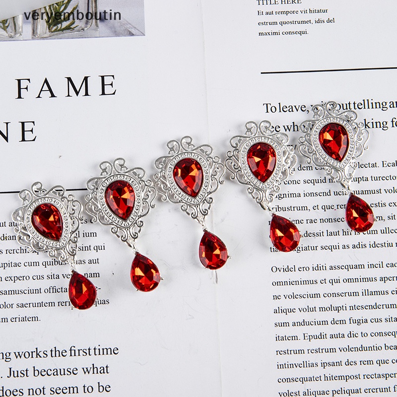 Set 5 Thẻ Đính Đá Dùng Để Trang Trí Thiệp Mời Đám Cưới DIY