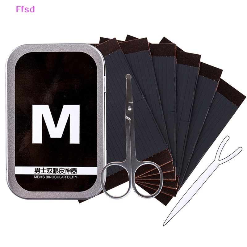 Set 260 Miếng Dán Kích Mí Tự Dính Trang Điểm Mắt Cho Nam