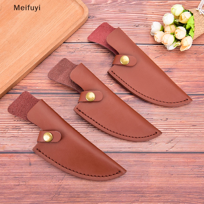 [Meifuyi] Nắp Đậy Dụng Cụ Làm Bếp Bằng Da Tay Cầm Đường Cong