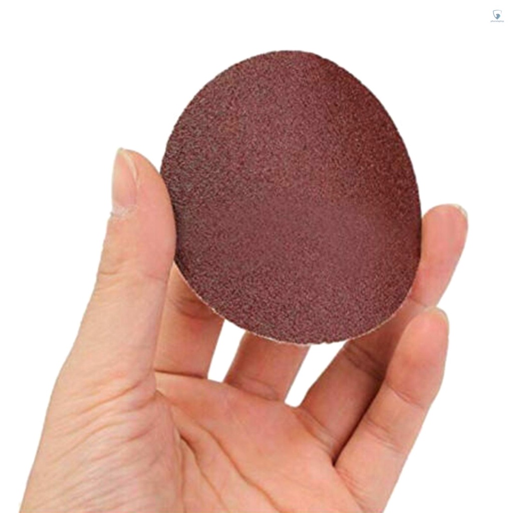 Bộ 100 Đĩa Giấy Nhám 2in 80-3000 Grit Dùng Đánh Bóng &amp; Mài Đánh Bóng