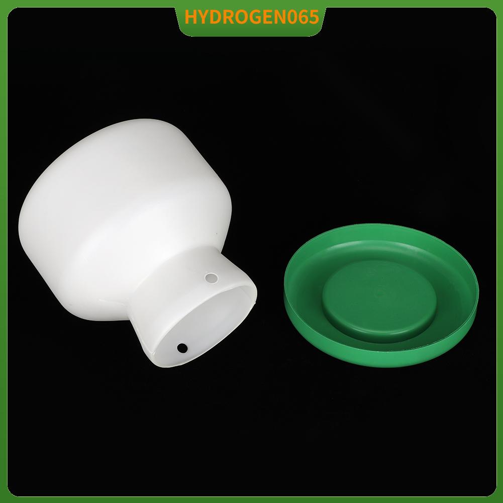 Hydrogen065 Lớn Nhựa Xanh Bao Trắng Nòng Vòi Nước Uống Tự Động Chim Ăn Đựng Cho Bồ Câu Vẹt