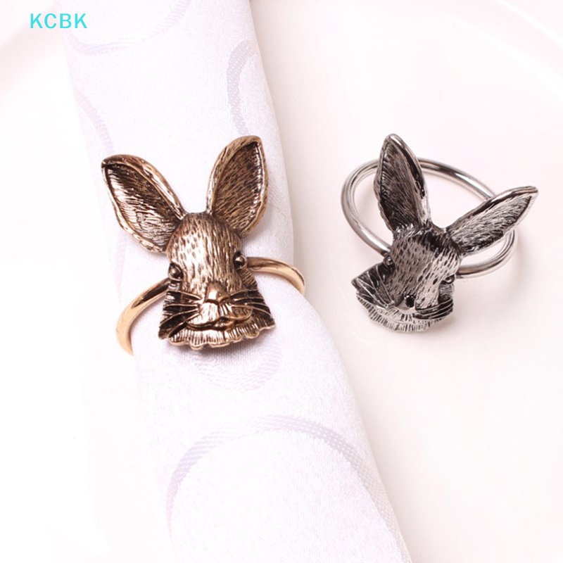 Kc 2 Vòng Khăn Ăn Tai Thỏ Phục Sinh / Đám Cưới Mùa Xuân BK