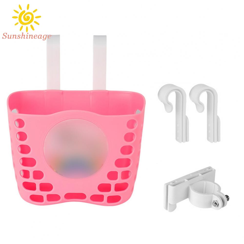 Giỏ Nhựa Đựng Đồ Gắn Phía Trước Xe Đạp Tiện Dụng Cho Bé