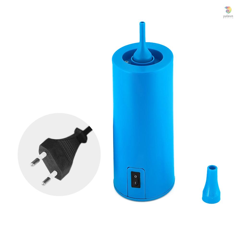 Máy Bơm Bong Bóng Chạy Điện Kèm 2 Vòi Phun Màu Xanh Dương Trang Trí Tiệc Sinh Nhật / Giáng Sinh