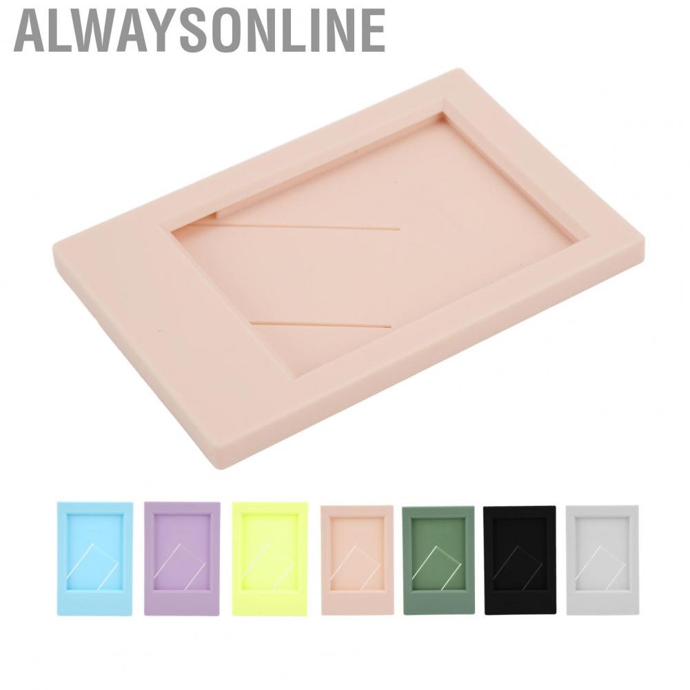 Alwaysonline Photo Frame  Compact Decorative Classical Rectangle Stand for Bedroom