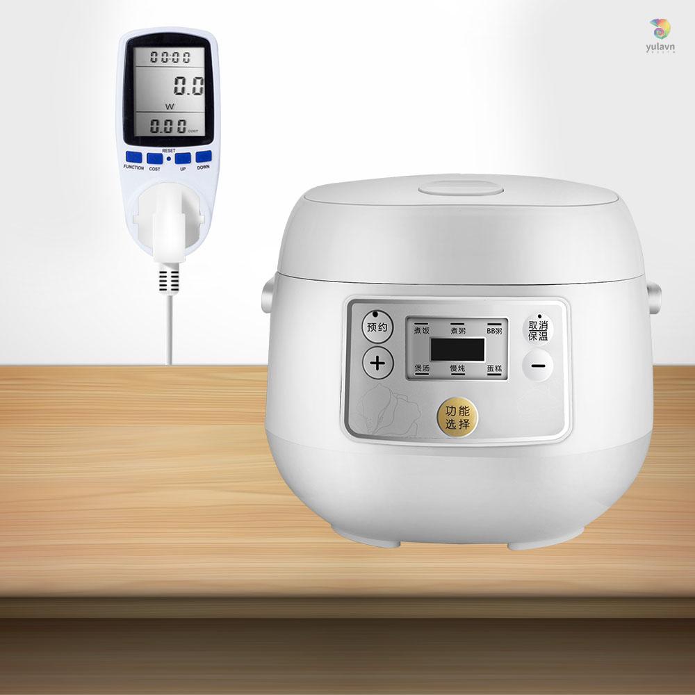 Thiết Bị Phân Tích Công Suất Điện Kwh Màn Hình LCD Kỹ Thuật Số