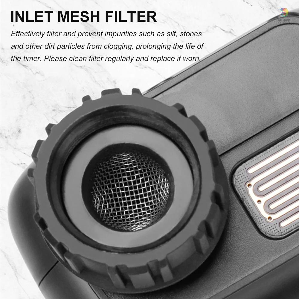 Thiết Bị Điều Chỉnh Thời Gian Tưới Nước Tự Động Có Màn Hình LCD Lớn 3 Ngăn Chống Thấm Nước