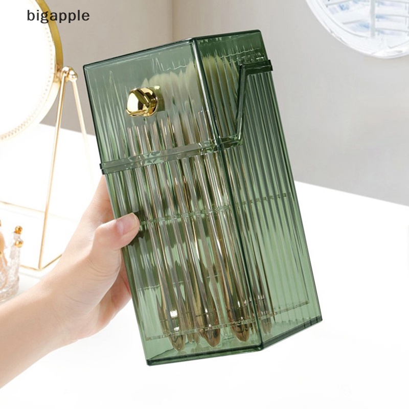 1 Giá Đỡ Cọ Trang Điểm Bằng Nhựa Tiện Dụng