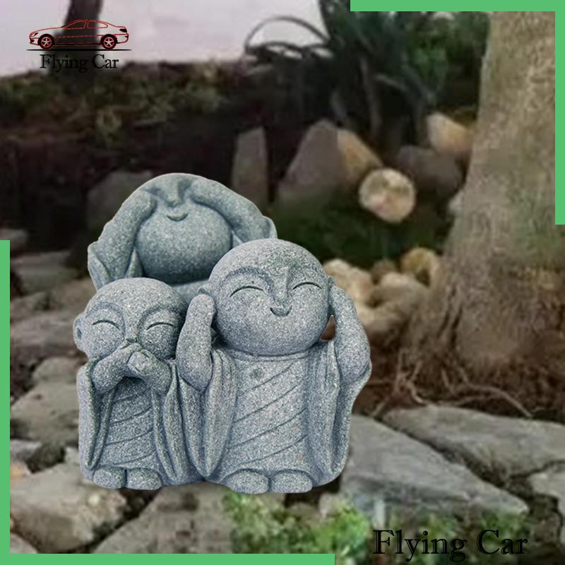 [Lzdjfmy2] Mô Hình Tượng Phật Trang Trí Hồ Cá / Tiểu Cảnh Để Bàn / Xe Hơi