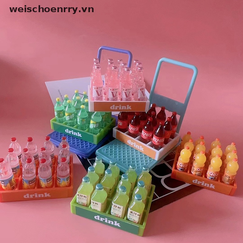 Khay Đựng Thức Uống Mini Dùng Trang Trí Nhà Búp Bê